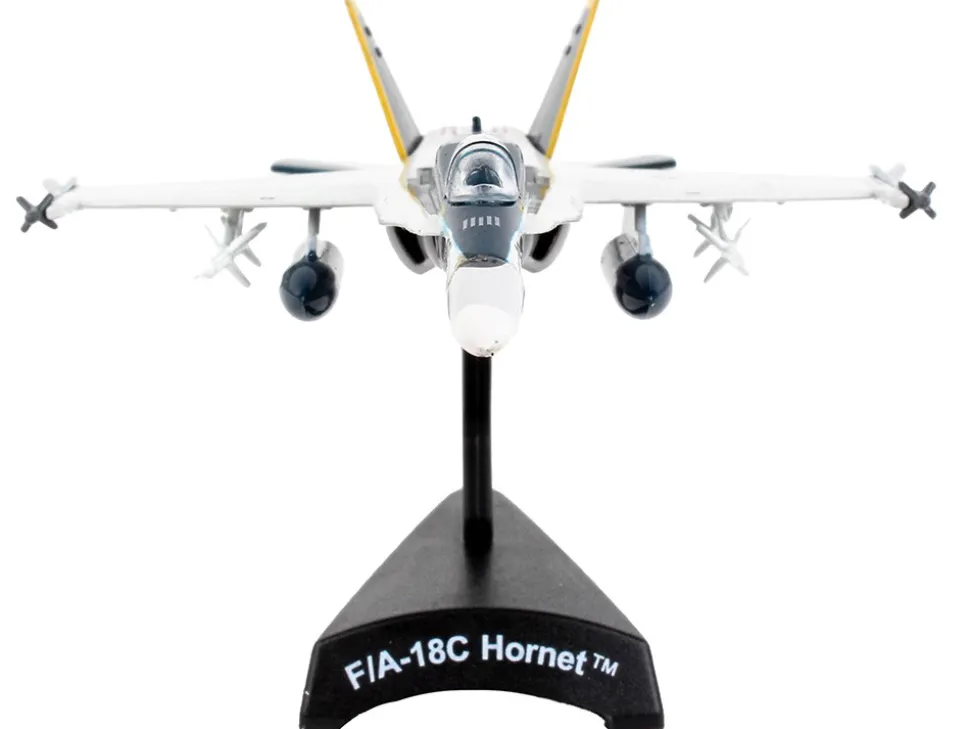 McDonnell Douglas F A 18C Hornet Fighter Aircraft VFA 83 Rampagers United States Navy 1/150 Diecast Model Airplane Postage Stamp PS5338-4