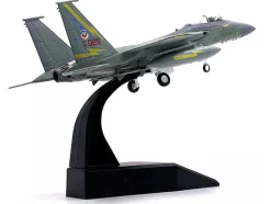 McDonnell Douglas F-15A Eagle Aircraft "Spittin Kittens, 5th Fighter-Interceptor Squadron, Tactical Air Command, Minot AFB" (1985) United States Air Force 1/100 Diecast Model Airplane