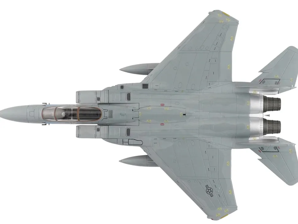 McDonnell Douglas F-15A Eagle Fighter Aircraft "76-0111, 318th Fighter Interceptor Squadron" United States Air Force "Air Power Series" 1/72 Diecast Model by Hobby Master
