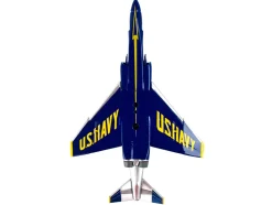 McDonnell Douglas F 4B Phantom II Fighter Aircraft Blue Angels United States Navy 1/155 Diecast Model Airplane Postage Stamp PS5384-5