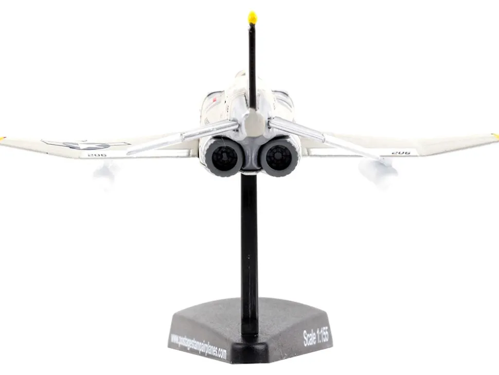 McDonnell Douglas F 4B Phantom II Fighter Aircraft VFA 84 Jolly Rogers United States Navy 1/155 Diecast Model Airplane Postage Stamp PS5384-4