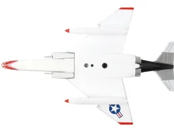 McDonnell Douglas F 4B Phantom II Fighter Aircraft VF 111 Sundowners United States Navy 1/155 Diecast Model Airplane Postage Stamp PS5384-3