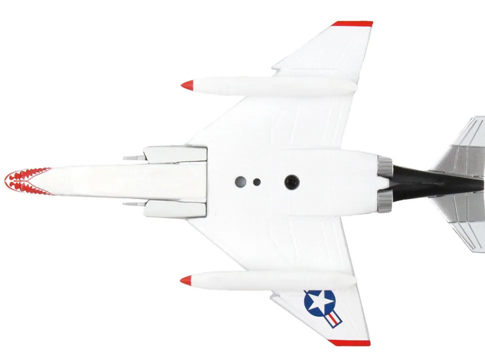 McDonnell Douglas F 4B Phantom II Fighter Aircraft VF 111 Sundowners United States Navy 1/155 Diecast Model Airplane Postage Stamp PS5384-3
