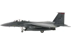 McDonnell Douglas F-15E Strike Eagle Fighter Aircraft "88-0705, 90th Fighter Squadron Commanding Officer's Jet" (2005) United States Air Force "Air Power Series" 1/72 Diecast Model by Hobby Master