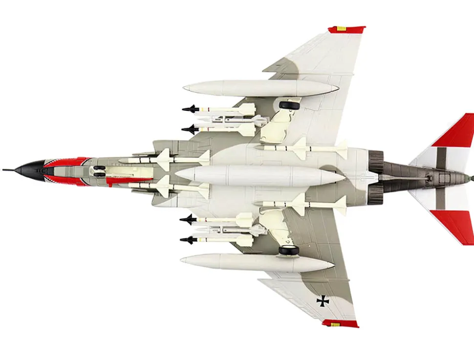 McDonnell Douglas F 4F Phantom II Norm 81 Fighter Aircraft JG 71 Richthofen GAFTIC 86 CFB Goose Bay Canada May 1986 Air Power Series 1/72 Diecast Model Hobby Master HA19042
