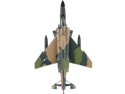 McDonnell Douglas F 4 Phantom II Fighter Aircraft Southeast Asia Camouflage United States Air Force 1/155 Diecast Model Airplane Postage Stamp PS5384-6