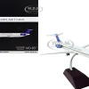 McDonnell Douglas MD-88 Commercial Aircraft "Everts Air Cargo" (N965CE) White with Blue Tail "Gemini 200" Series 1/200 Diecast Model Airplane by GeminiJets