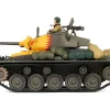 M24 Chaffee Light Tank Tiger Face 79th Tank Btn Han River South Korea 1950 United States Army Armoured Fighting Vehicle Series 1/32 Diecast Model Forces of Valor FOV-801002B