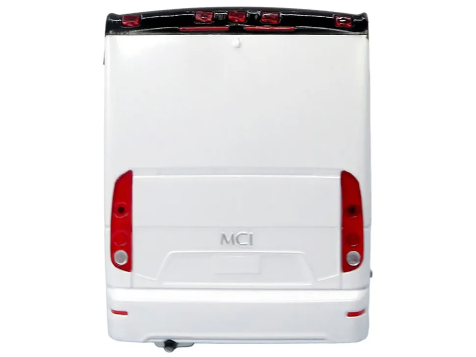 MCI J4500 Coach Bus Bank White Limited Edition 1/50 Model by Iconic Replicas