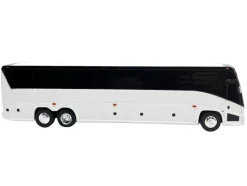 MCI J4500 Coach Bus Bank White Limited Edition 1/50 Model by Iconic Replicas