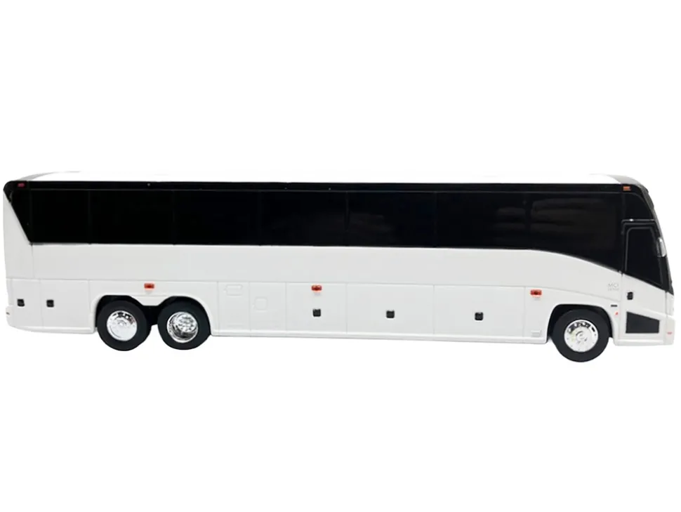 MCI J4500 Coach Bus Bank White Limited Edition 1/50 Model by Iconic Replicas