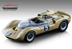McLaren Elva Mark 1 #5 Gold Spinout 1966 Movie Limited Edition 1/18 Model Car Tecnomodel TM18-86 D