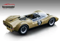 McLaren Elva Mark 1 #5 Gold Spinout 1966 Movie Limited Edition 1/18 Model Car Tecnomodel TM18-86 D