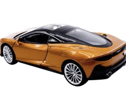 McLaren GT Gold Metallic Black Top NEX Models 1/24 Diecast Model Car Welly 24105