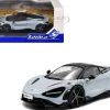 2020 McLaren 765LT Ceramic Gray with Black Top 1/43 Diecast Model Car by Solido