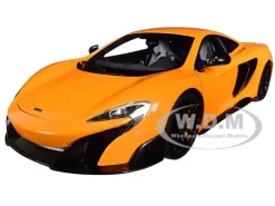 McLaren 675LT McLaren Orange 1/18 Model Car Autoart 76048