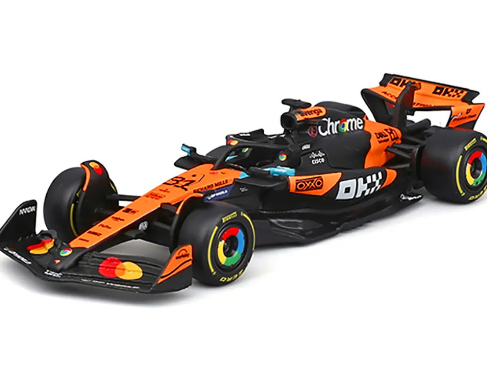 McLaren MCL39 #81 Oscar Piastri "OKX" Formula One F1 "Australian GP" (2025) "Race" Series 1/43 Diecast Model Car by Bburago