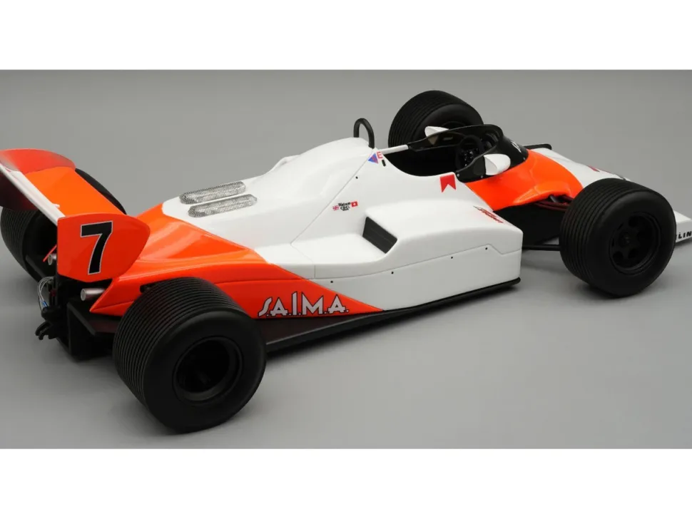 McLaren MP4/1C #7 John Watson Formula One F1 "Monaco GP" (1983) with Display Case "Mythos Series" Limited Edition to 25 pieces Worldwide 1/18 Model Car by Tecnomodel