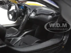 McLaren P1 Yellow 1/24 Diecast Model Car Motormax 79325