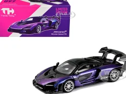 McLaren Senna GTR Midnight Purple Metallic with Black Top 