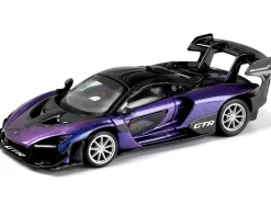 McLaren Senna GTR Midnight Purple Metallic with Black Top 