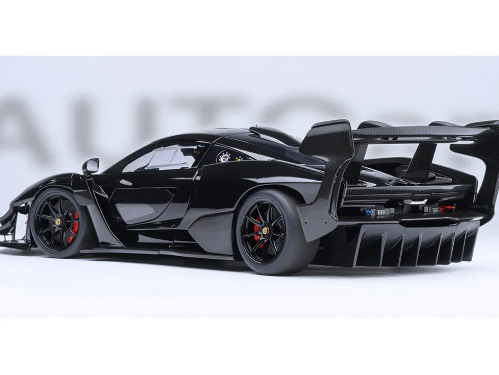 McLaren Senna GTR Onyx Black 1/18 Model Car by Autoart