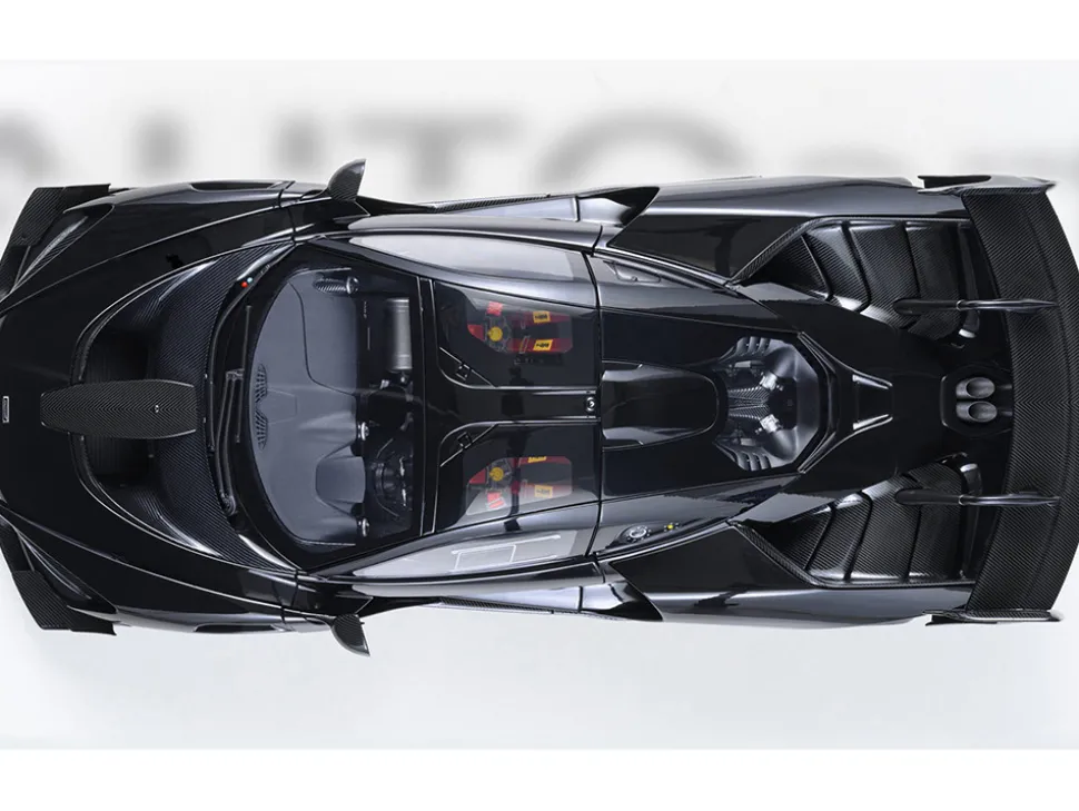 McLaren Senna GTR Onyx Black 1/18 Model Car by Autoart