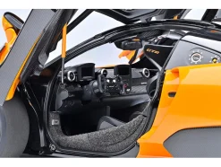 McLaren Senna GTR Orange with Black Top 1/18 Model Car by Autoart