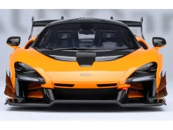 McLaren Senna GTR Orange with Black Top 1/18 Model Car by Autoart
