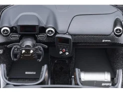 McLaren Senna GTR Silica White with Black Top 1/18 Model Car by Autoart