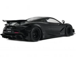 2023 McLaren 720S "LB-Works - Liberty Walk" Black 1/18 Model Car by GT Spirit