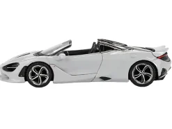 McLaren 750S Spider Cirrus Gray Limited Edition 1/64 Diecast Model Car by Mini GT