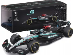 Mercedes-AMG F1 W15 E Performance #63 George Russell "Petronas" Formula One F1 "World Championship" (2024) 1/24 Diecast Model Car by Bburago