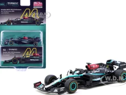 Mercedes-AMG F1 W12 E Performance #44 Lewis Hamilton Formula One F1 "New York Demo Run" (2024) "Global64" Series 1/64 Diecast Model Car by Tarmac Works