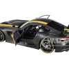 Mercedes AMG GT3 #1 Matt Gray Yellow Stripes GT Racing 1/24 Diecast Model Car Motormax 73784