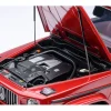 2019 Mercedes-Benz AMG G63 Cardinal Red Metallic 1/18 Model Car by Autoart