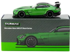 Mercedes-Benz AMG GT Black Series Green Metallic with Black Top and Hood Stripes 