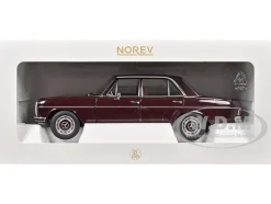 1968 Mercedes-Benz 200 Dark Red Brown 1/18 Diecast Model Car by Norev