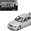 Mercedes-Benz 190E 2.5-16 Evolution II Silver Metallic 1/64 Diecast Model Car by Inno Models