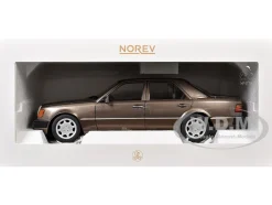 1990 Mercedes-Benz 500 E Impala Brown Metallic 1/18 Diecast Model Car by Norev