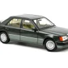 1990 Mercedes-Benz 230 E Night Green Metallic with Green Interior 1/18 Diecast Model Car by Norev