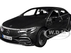 Mercedes Benz EQS Gray Metallic Special Edition Series 1/27 Diecast Model Car Maisto 32902GRY