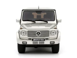 2003 Mercedes-Benz G-Class 55 AMG Iridium Silver Metallic Limited Edition to 999 pieces Worldwide 1/18 Model Car by Otto Mobile