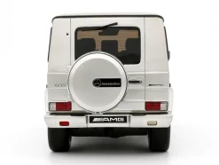 2003 Mercedes-Benz G-Class 55 AMG Iridium Silver Metallic Limited Edition to 999 pieces Worldwide 1/18 Model Car by Otto Mobile