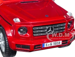 2019 Mercedes Benz G-Class Sunroof Red Metallic 1/25 Diecast Model Car Maisto 31531r