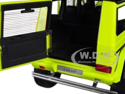 Mercedes Benz G500 4X4 2 Electric Beam Yellow 1/18 Model Car Autoart 76319