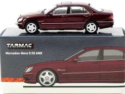 Mercedes-Benz S 55 AMG Bordeaux Red Metallic