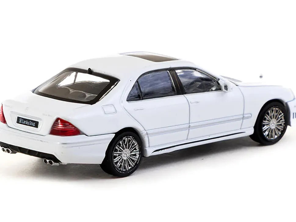 Mercedes-Benz S-Class Wald "Lamley Special Edition" Alabaster White "Global64" Series 1/64 Diecast Model by Tarmac Works