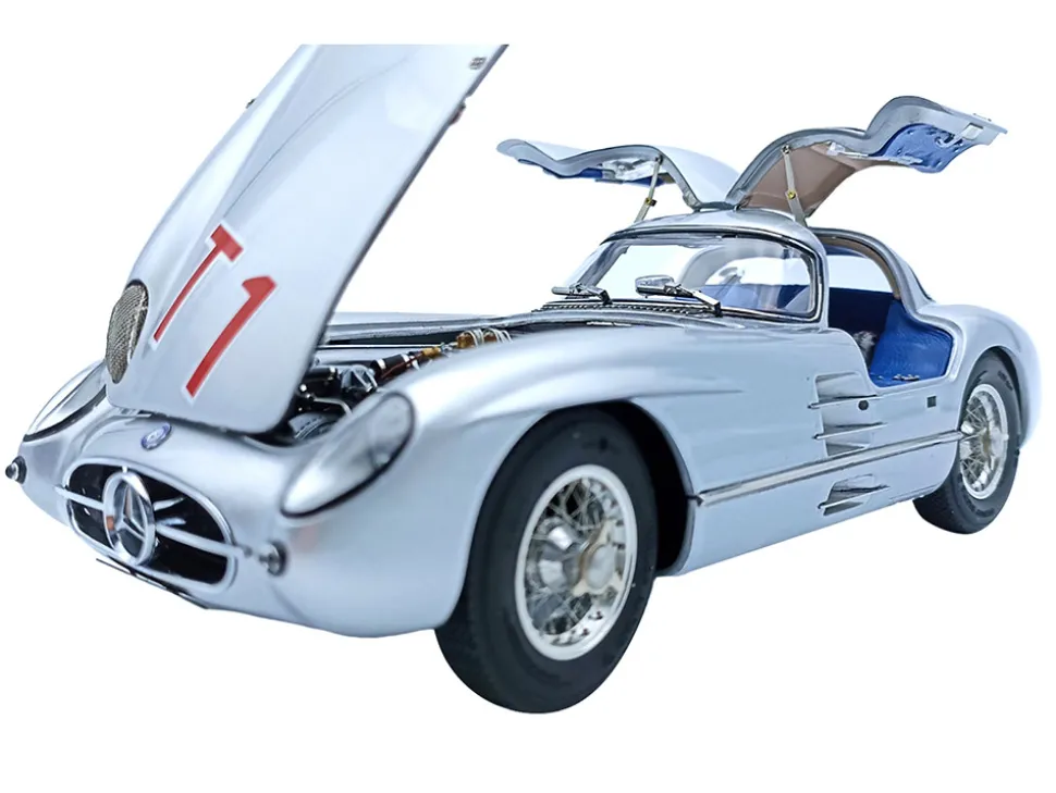 Mercedes Benz 300 SLR Uhlenhaut Coupe #T1 RAC Tourist Trophy 1955 Limited Edition to 1000 pieces Worldwide 1/18 Diecast Model Car CMC M-245