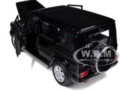 Mercedes G Class Black 1/24 Diecast Car Model Welly 24012